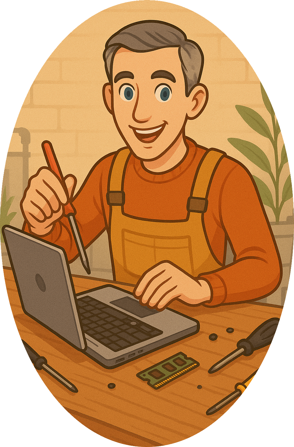 Friendly repair service